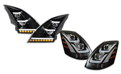 Volvo VNL Led and Regular Headlights