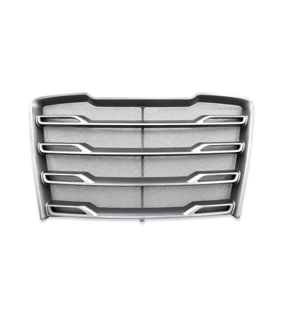 Front Chrome Grille With Bug Screen 2025 2026 Freightliner Cascadia
