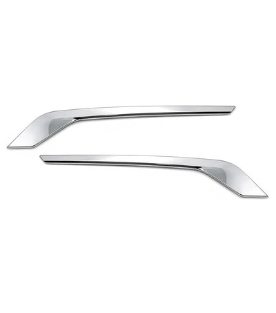Chrome Hood Air Intake Bezels Set 2022+ Peterbilt 579