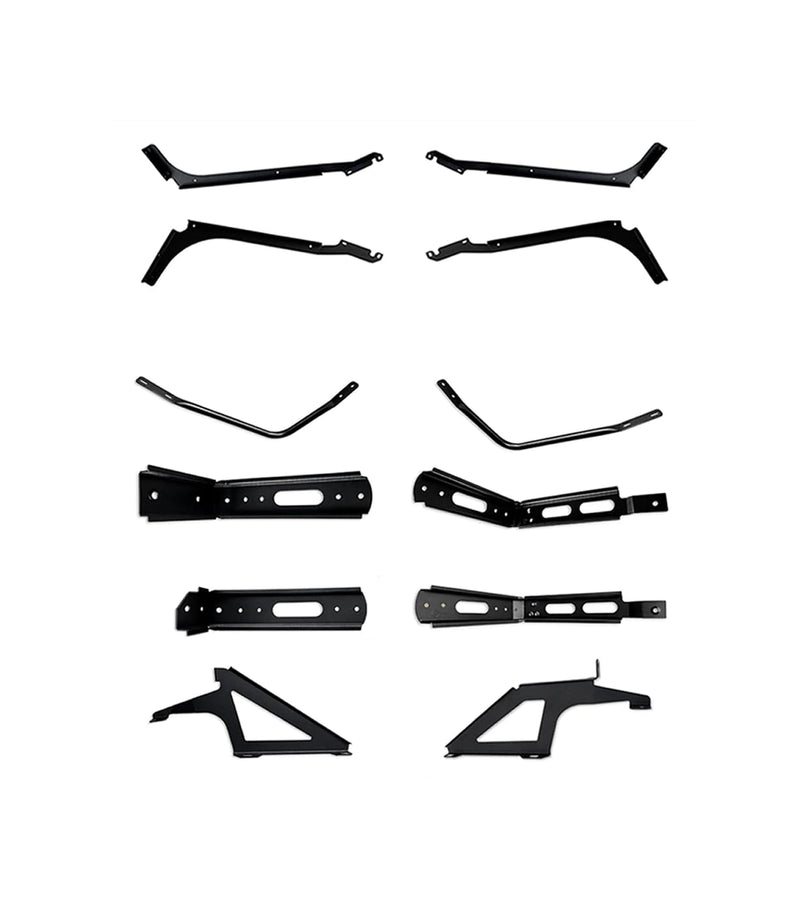 Upper & Lower Wind Cab Fairing Support Brackets Full Set 2018-2024 Volvo VNL