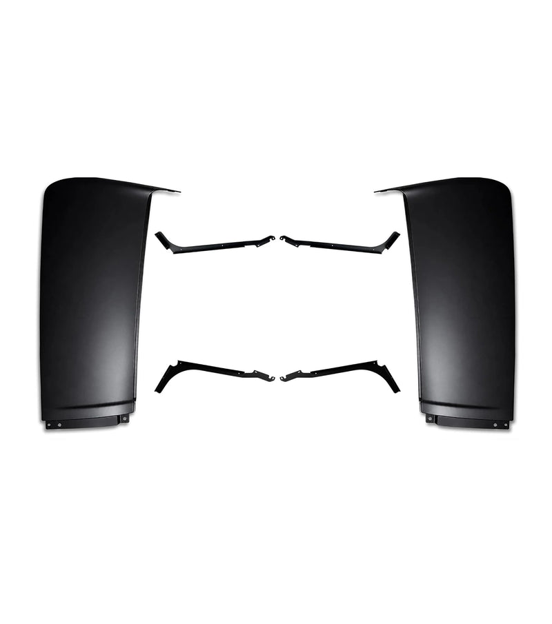 Upper Wind Cab Cabin Fairing w/Brackets Set 2018-2024 Volvo VNL