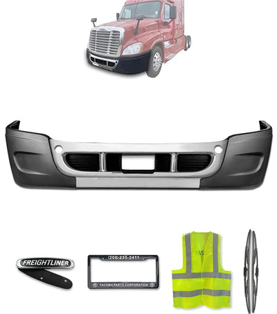Bumper Set No Fog Light Holes 2008-2017 Freightliner Cascadia 125 113