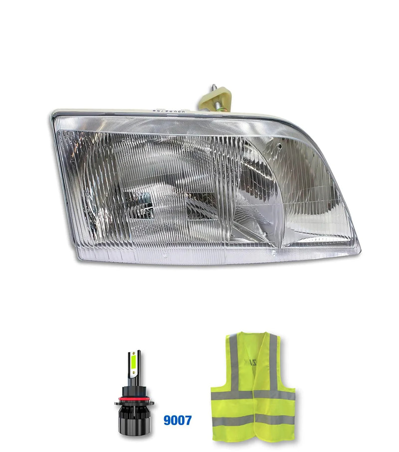 Headlight Passenger with Led Bulb 1998-2003 Volvo VN VNL; 2000-2017 VNM