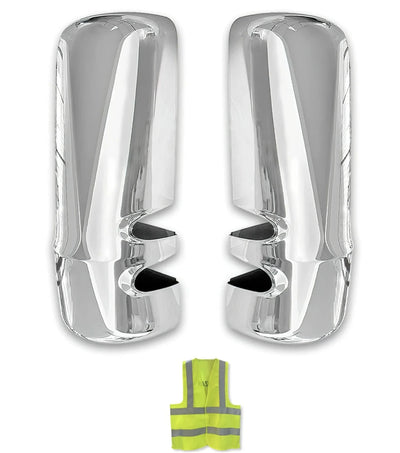 Door Mirror Covers Chrome Set 2022+ Kenworth T680 New Gen