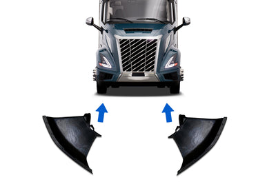 Bumper Air Flow Deflectors Set 2025 Volvo VNL