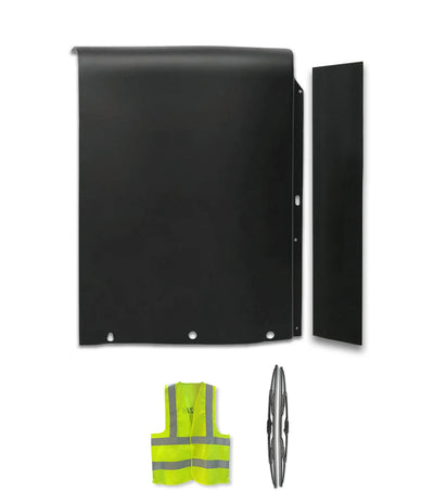 Top Wind Fairing Cab Extender with Trim Molding Driver International LT625