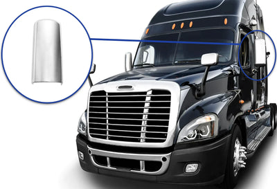 Door Mirror Cover Chrome Driver 2008-2016 Freightliner Cascadia 125 113