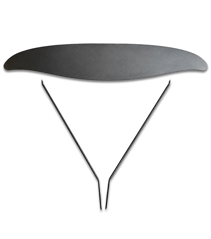 Roof Wind Deflector Fairing Cab Extender with Support Rods Set 2018-2024 Volvo VNL