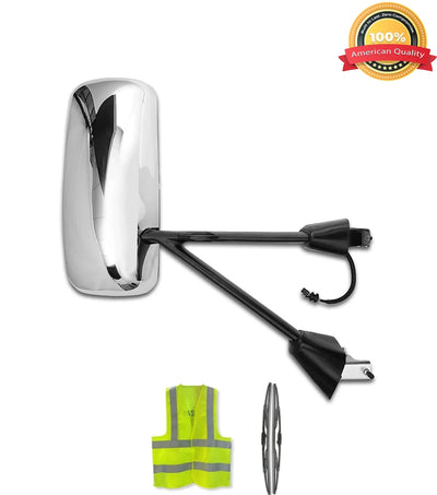 Door Mirror Chrome Passenger 2008-2016 Kenworth T660 T600 T800