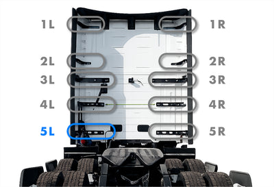 Lower Wind Cab Fairing Support Bracket 5L Driver 2025 2026 Volvo VNL New
