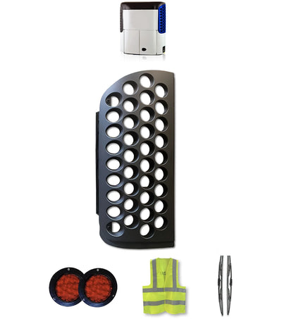 Rejilla de nido de abeja para puerta de reefer TK#98-7474 Thermo King Serie SB