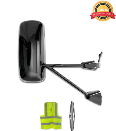 Door Mirror Black Passenger 2008-2016 Kenworth T660 T600 T800