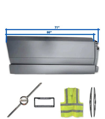 Side Middle Fairing Panel 71" Passenger 2018+ Volvo VNL