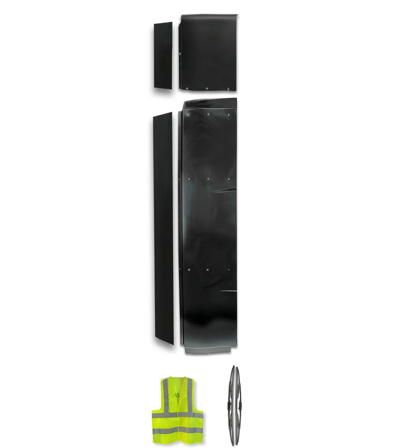 Top & Lower Wind Fairing Cab with Extenders Full Set Passenger International LT625