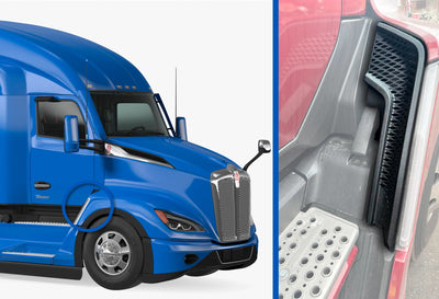 Hood Side Fender Vent Passenger 2022+ Kenworth T680 Next Gen
