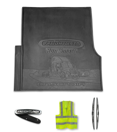 Rubber Floor Mat Left Freightliner Cascadia