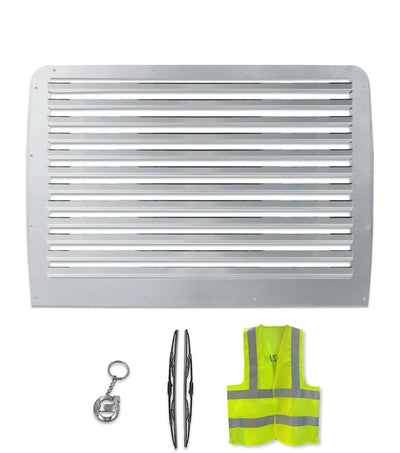 Front Louvered Grille Chrome 2004-2017 Volvo VNL 670 730 780