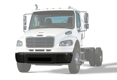 Bumper Set Steel Black 2003-2021 Freightliner M2 Business Class 106 112