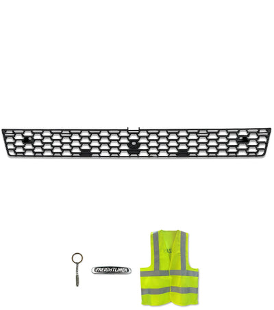 Front Bumper Grille Upper Insert - Mesh Design 2018+ Freightliner Cascadia