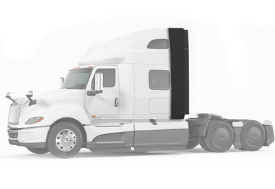 Top & Lower Wind Fairing Cab with Extenders Full Set Driver International LT625