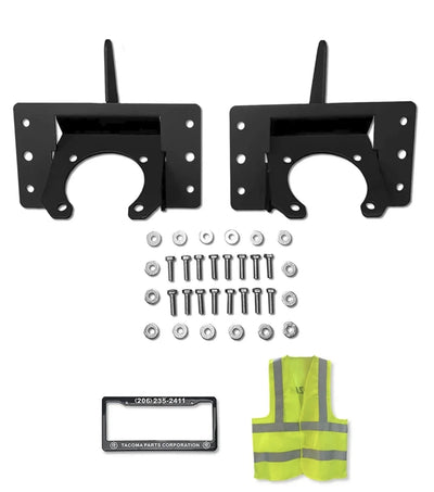 Mounting Brackets Set Fits Plastic Bumper Kenworth T660