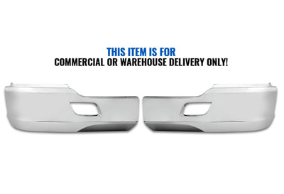 Bumper Extension Corners Chrome Plastic Set Kenworth T680