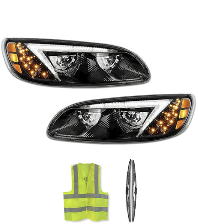 Headlights LED Set Peterbilt 330 335 384 386 387