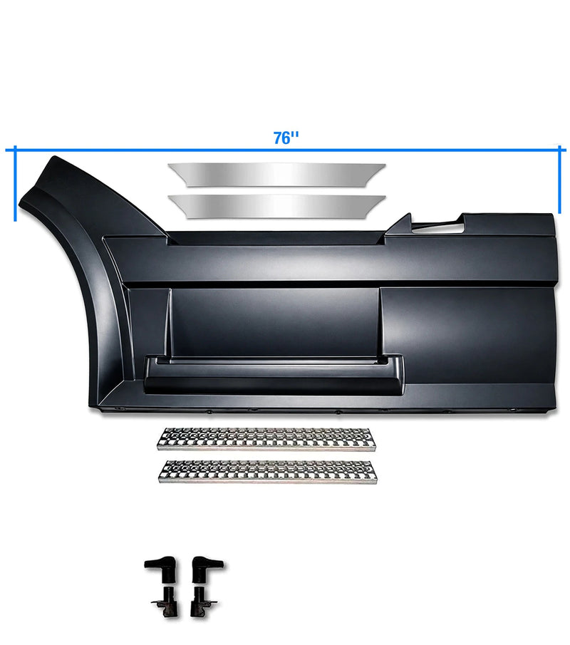 Juego de paneles de carenado para escalón delantero de 76" Lado del conductor Volvo VNL 2004-2017