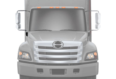 Door Mirror Assembly Chrome Passenger 2008-2021 Hino 238 258 268 338