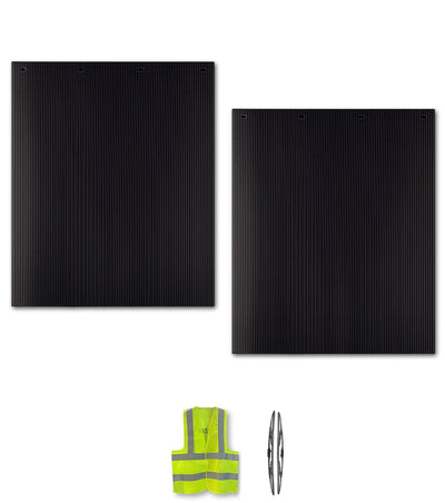 Rubber Door Floor Mats 2 Pcs Set 2018+ International LT LT625