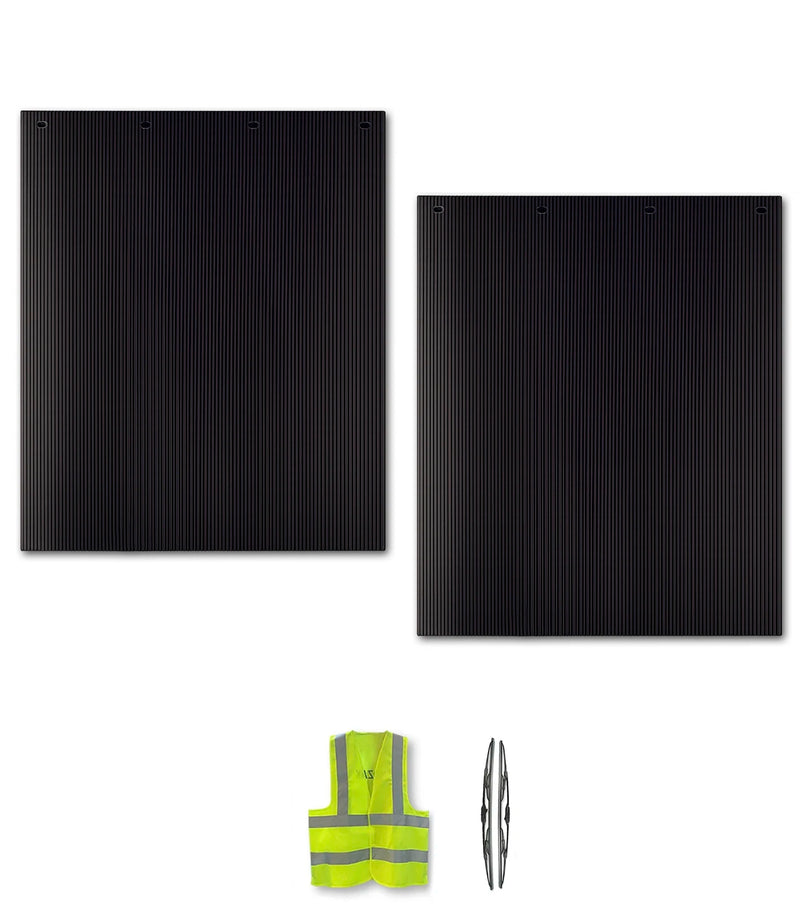 Rubber Door Floor Mats 2 Pcs Set 2018+ International LT LT625