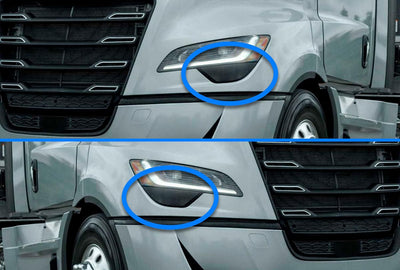 Front Short Range Radar Radome Covers Set 2025 2026 Freightliner Cascadia