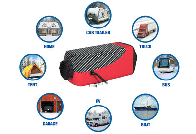 Diesel Air Heater 5KW-8KW 12V/ 24V All In One LCD Thermostat