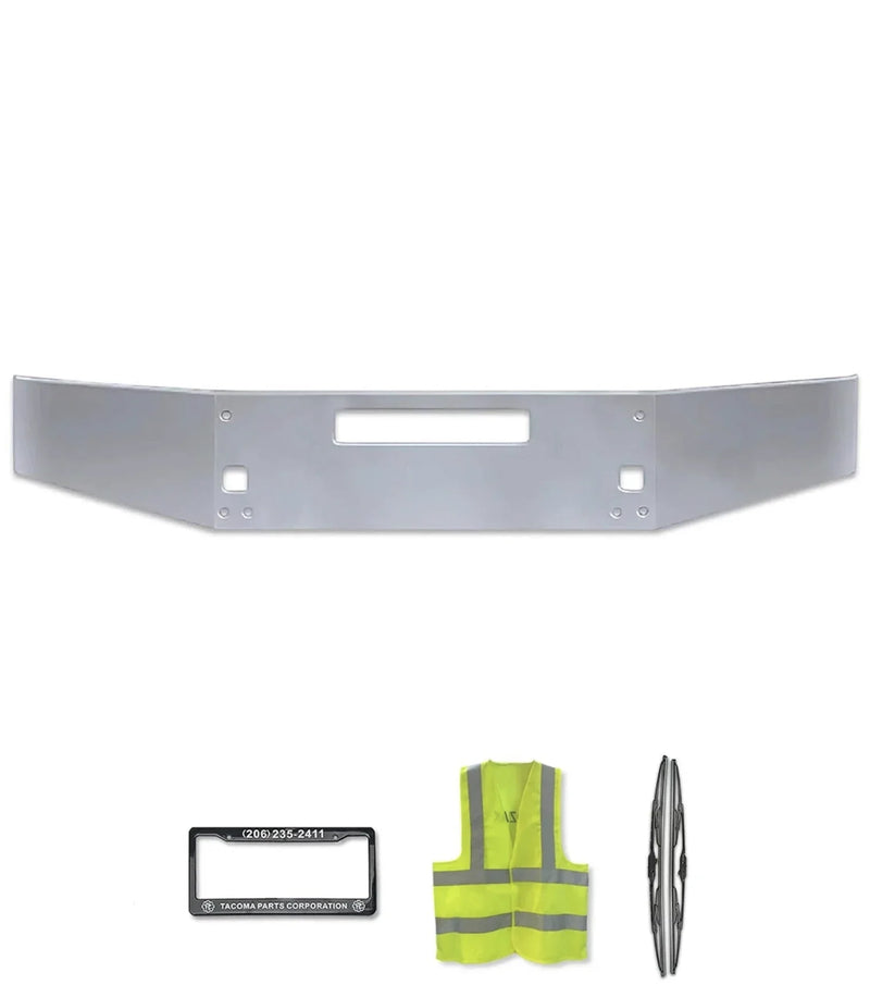 15" Bumper Without Fog Holes Chrome Aero Kenworth T800 T880