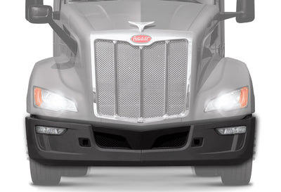 Complete Front Bumper with Fog Hole 9 Pcs 2022+ Peterbilt 579