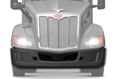 Complete Front Bumper w/o Fog Hole 9 Pcs 2022+ Peterbilt 579