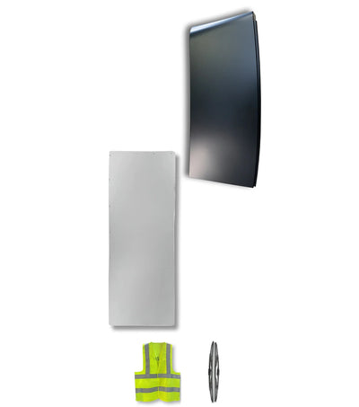 Cabin Sleeper Fairing Extenders Upper & Lower for Driver Side 2013-2021 Peterbilt 579