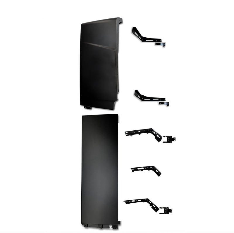Cabin Fairing Upper and Lower Air Deflectors with Brackets Passenger 2025 2026 Volvo VNL New