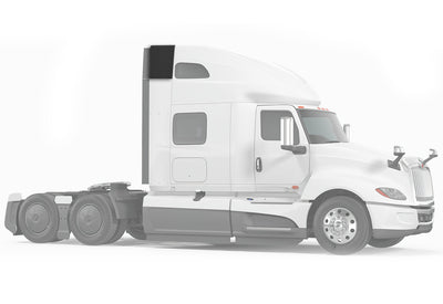 Top Wind Fairing Cab Extender Passenger International LT LT625