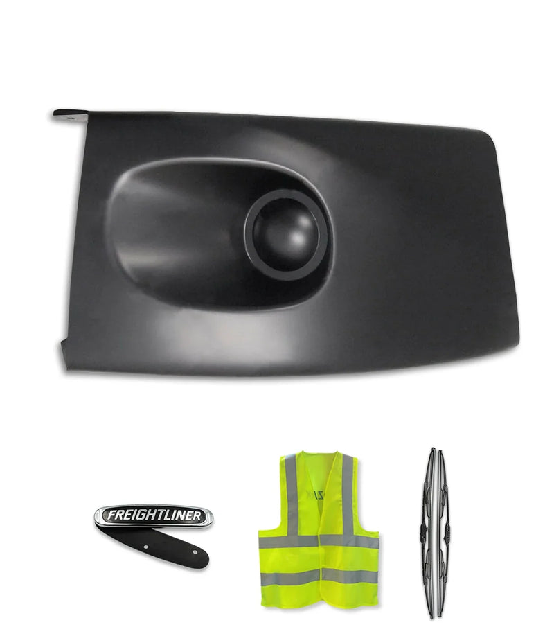 Corner Bumper Black Plastic Driver Freightliner M2 Business Class 106 112