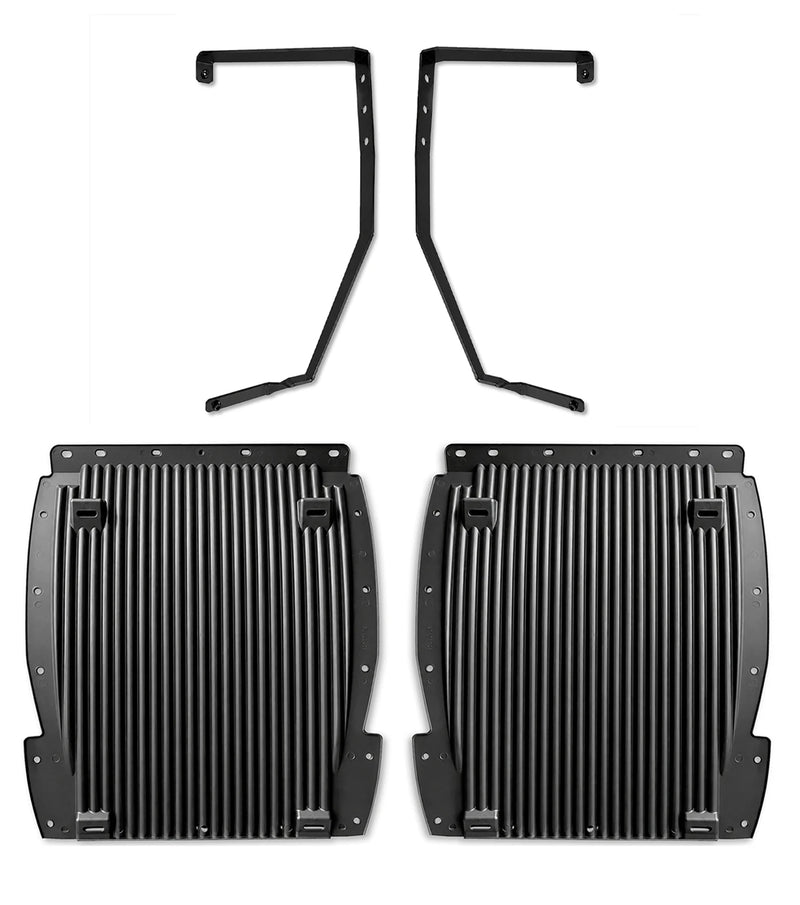 Rear Fenders Liner Splash Guard with Brackets Set 2018-2024 Volvo VNL
