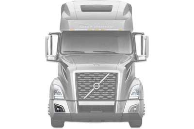 18 LED Black Projector Fog Light W/ 12 Light Bar Right Volvo VNL 2018+ -