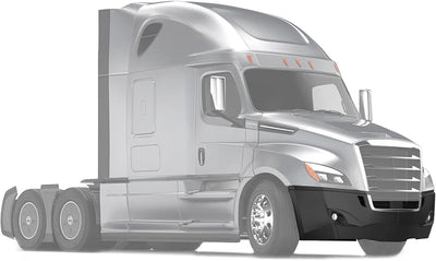 Bumper with Fog Holes Plastic w/ Brackets 11 Pcs 2018-2024 Freightliner Cascadia 126 116