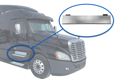 Step Skirt of Front Side Fairing Step Aluminum Metal Passenger 2008-2017 Freightliner Cascadia 125