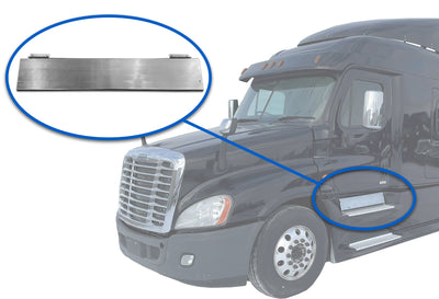 Step Skirt of Front Side Fairing Step Aluminum Metal Driver 2008-2017 Freightliner Cascadia 125