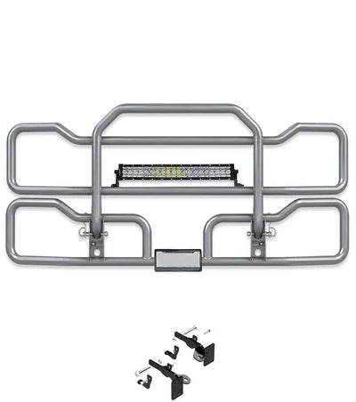 Gray Front Grille Deer Moose Bumper Guard 2013-2021 Peterbilt 579