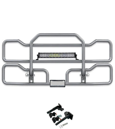 Gray Front Grille Deer Moose Bumper Guard 2022+ Peterbilt 579 New