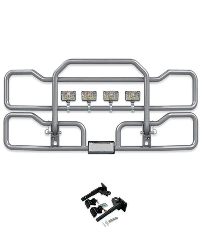 Gray Front Grille Deer Moose Bumper Guard 2022+ Kenworth T680 Next Gen