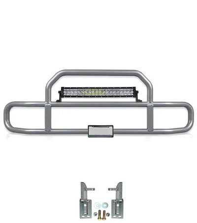 Gray Front Grille Deer Moose Bumper Guard 2004+ Mack CH Set-Back