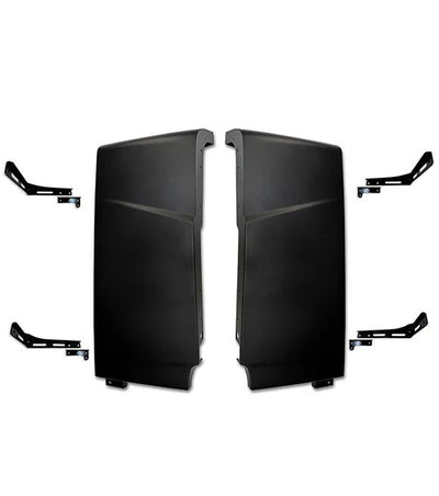 Cabin Fairing Upper Air Deflectors with Brackets Set 2025 2026 Volvo VNL New